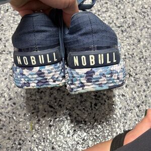NOBULL Navy and Patterned Sneakers
